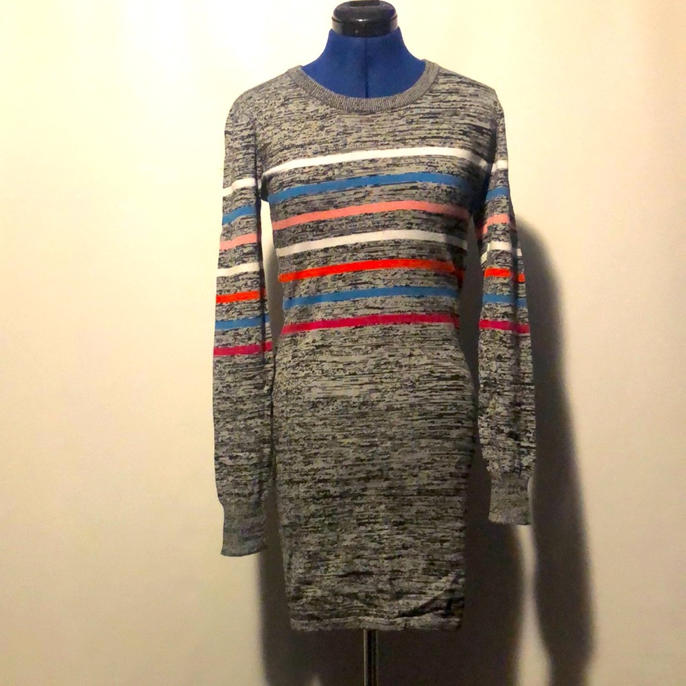 Striped Sweater Dress